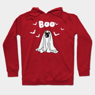 Boo Halloween Dog Hoodie